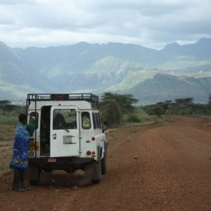 The project team Landscape, Environment and Settlement in Eastern Uganda and Northwest Kenya at Mount Moroto